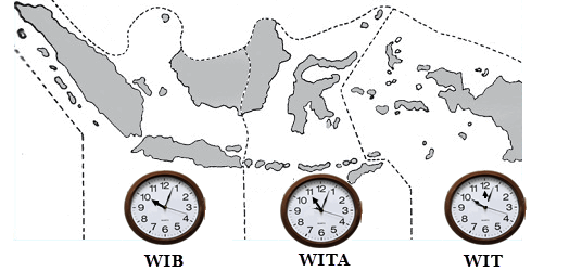 Perbedaan Waktu Indonesia Korea Selatan Waktu Pembagian Peta Gambar Dan ...