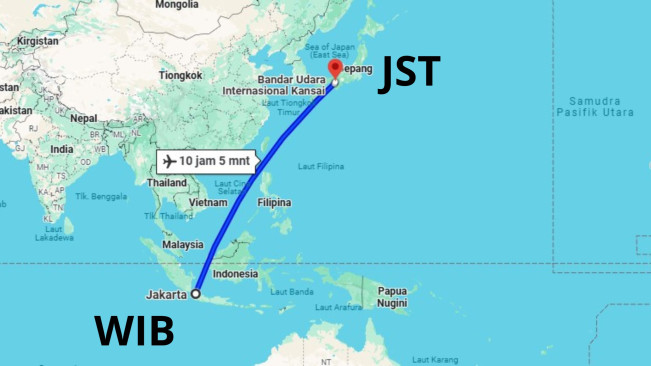 Tentang Perbedaan Waktu Di Indonesia Dan Jepang