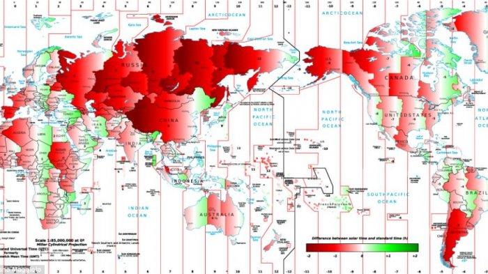 Meski Wilayahnya Luas, Mengapa China Hanya Punya Satu Zona Waktu Resmi ...