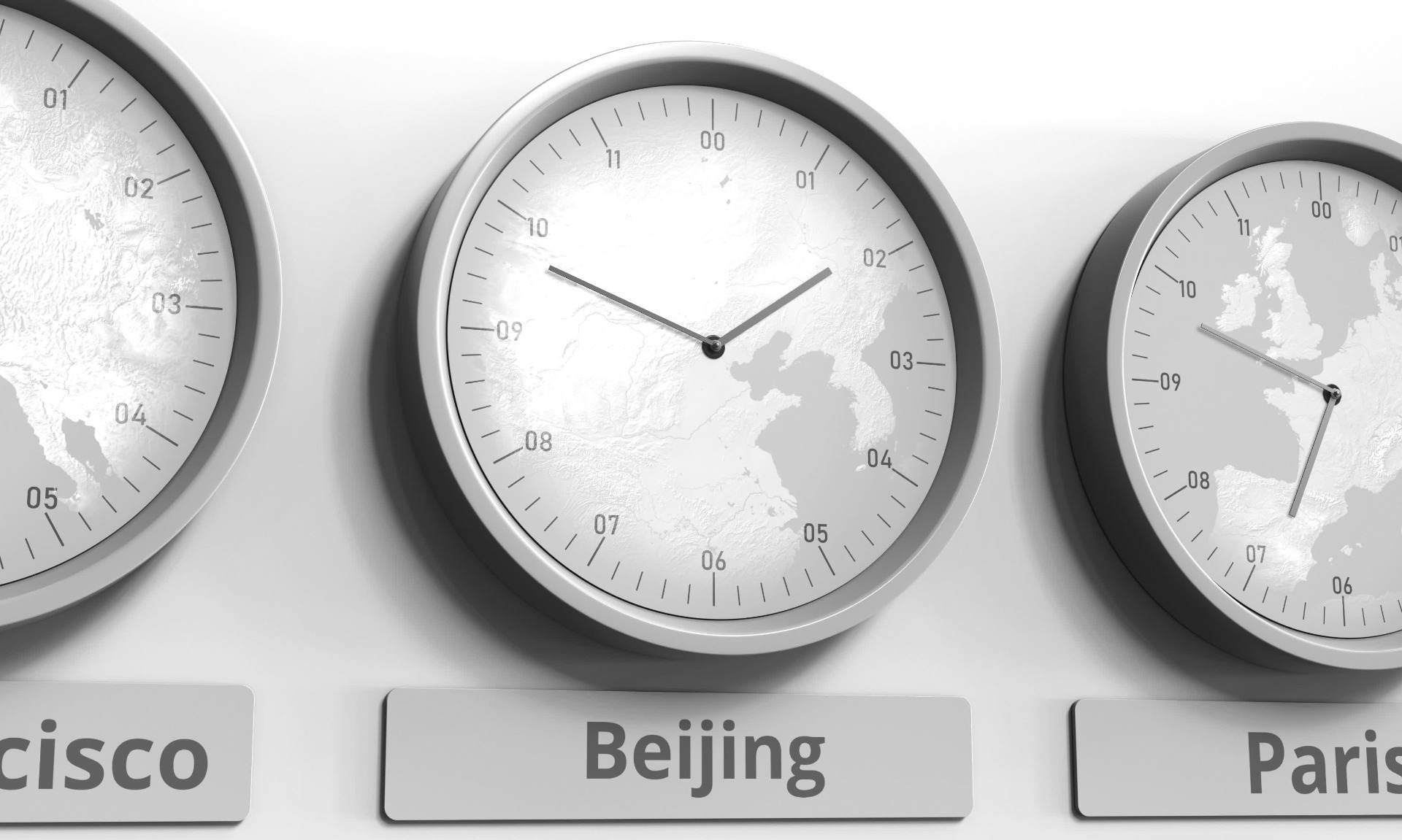 Meski Luas, China Cuma Punya Satu Zona Waktu